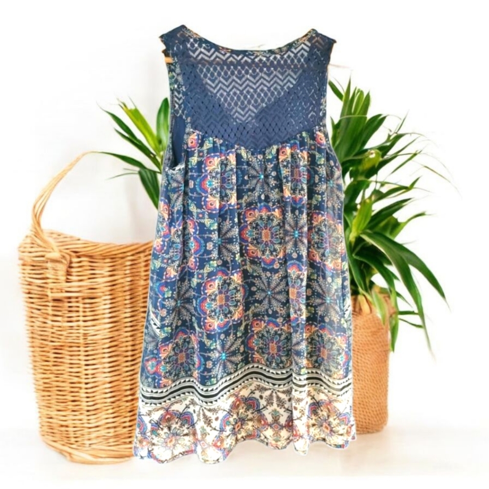 Bohemian Hippie banydoll dress
